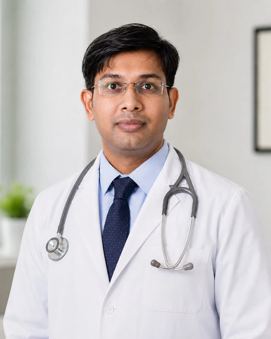 Dr. Hardik, Lead Cosmetologist and Laser Specialist at Murlidhar Skin Clinics